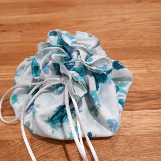 Turquoise Roses Jewellery Pouch