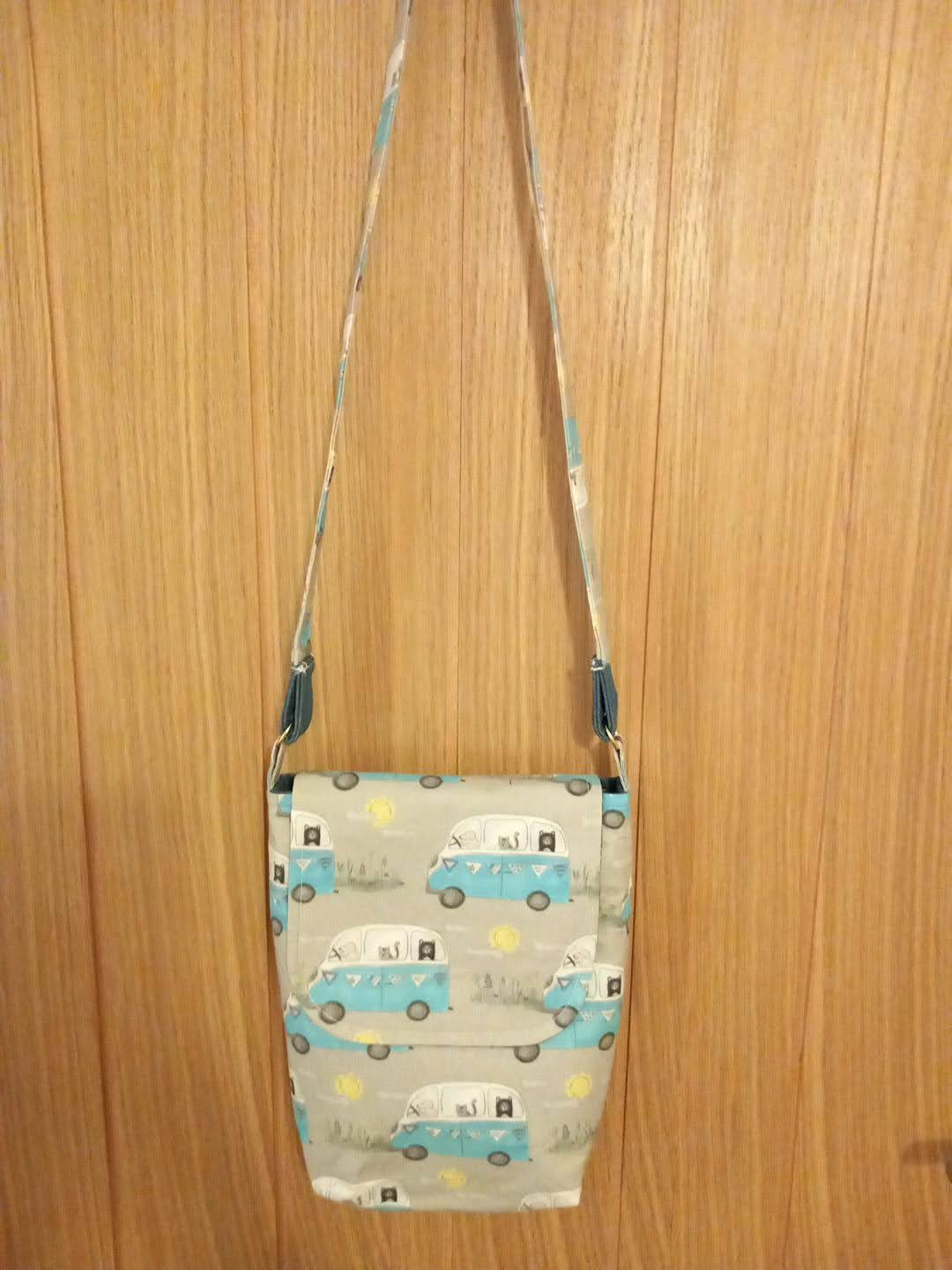 Camper Van Small Messenger Style Bag