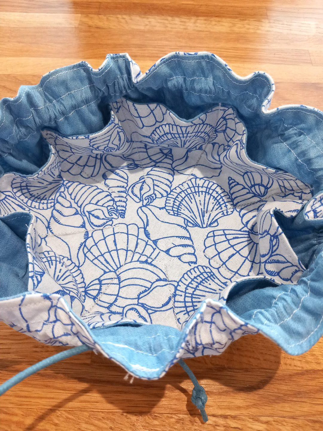 Pretty Seashells Jewellery Pouch - Image 2