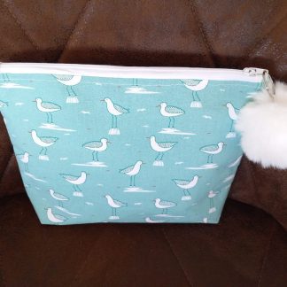 'Seaside' Small Zipped Bag