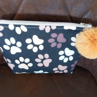 Pawfect Pawprints Small Zipped Bag