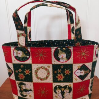 Festive Snowman Felt Based Gift Bag