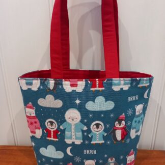 Cosy Bears & Penguins Felt Based Gift Bag